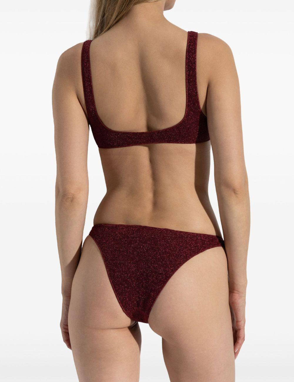 Bikini lumiere sporty in bordeaux Oséree - donna 