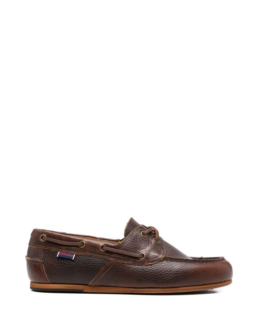 Mocassini Owen Tie in marrone Sebago - uomo 