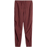 Pantaloni con pieghe in rosso Lemaire - uomo 