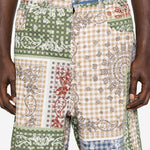 Shorts con stampa bandana multicolore Rhude - uomo 
