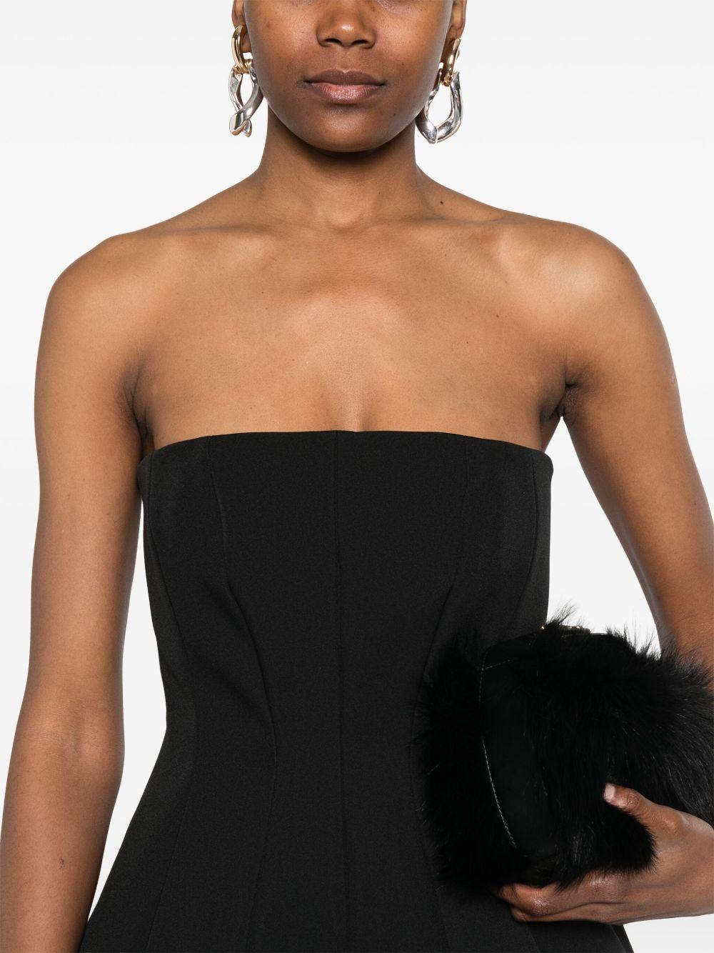 Abito bustier betel in nero Maxmara pianoforte - donna 