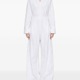 Tuta a maniche lunghe drew in bianco Th Latest - donna 