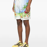 Pantaloncini stampati aloha in multicolore Casablanca - uomo 