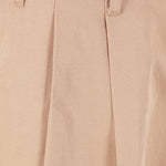 Pantaloni plissé in beige Brunello cucinelli - donna 