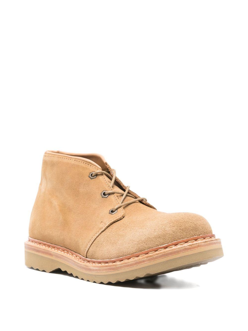 Stivali chukka in camoscio in beige Our legacy - uomo 