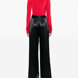 Body a collo alto ziggy in rosso The andamane - donna 