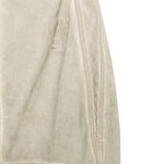 Abito lungo sliced rustier in grigio Rick Owens DRKSHDW - donna 
