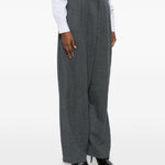 Pantaloni a palazzo in grigio Darkpark - donna 