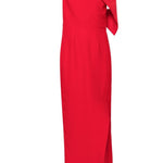 Abito con spalle scoperte in rosso - donna 