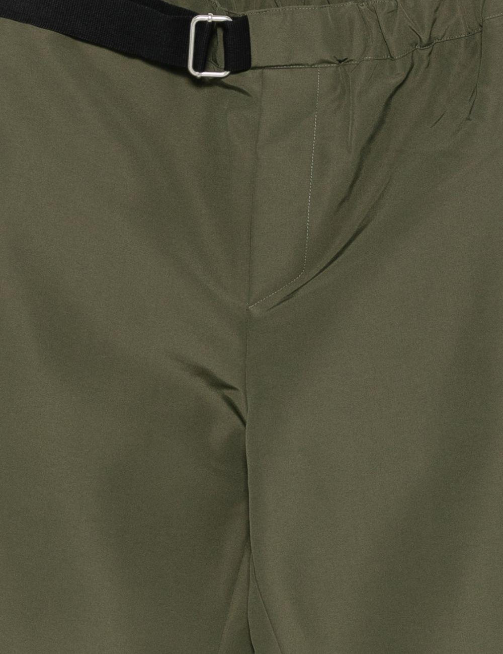 Pantaloncini con cintura in verde Oamc peacemaker - uomo 