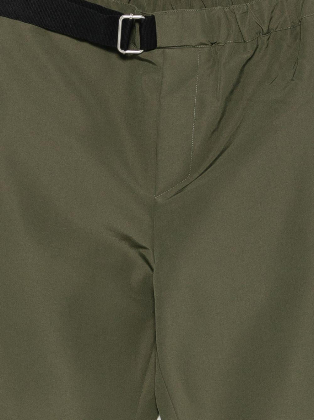 Pantaloncini con cintura in verde Oamc peacemaker - uomo 