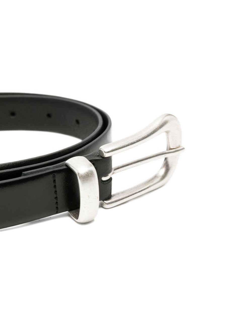 Cintura con fibbia Doc in nero Second layer - uomo 