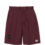 Shorts con logo in bordeaux Undercover - uomo 