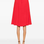 Abito con maniche a mantella in rosso Roland mouret - donna 