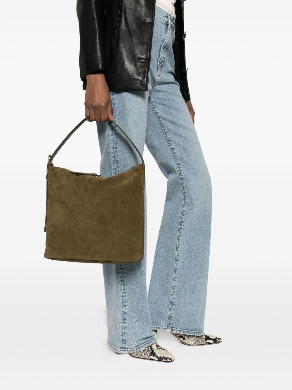 Borsa a spalla Vera in verde militare A.P.C. - donna 