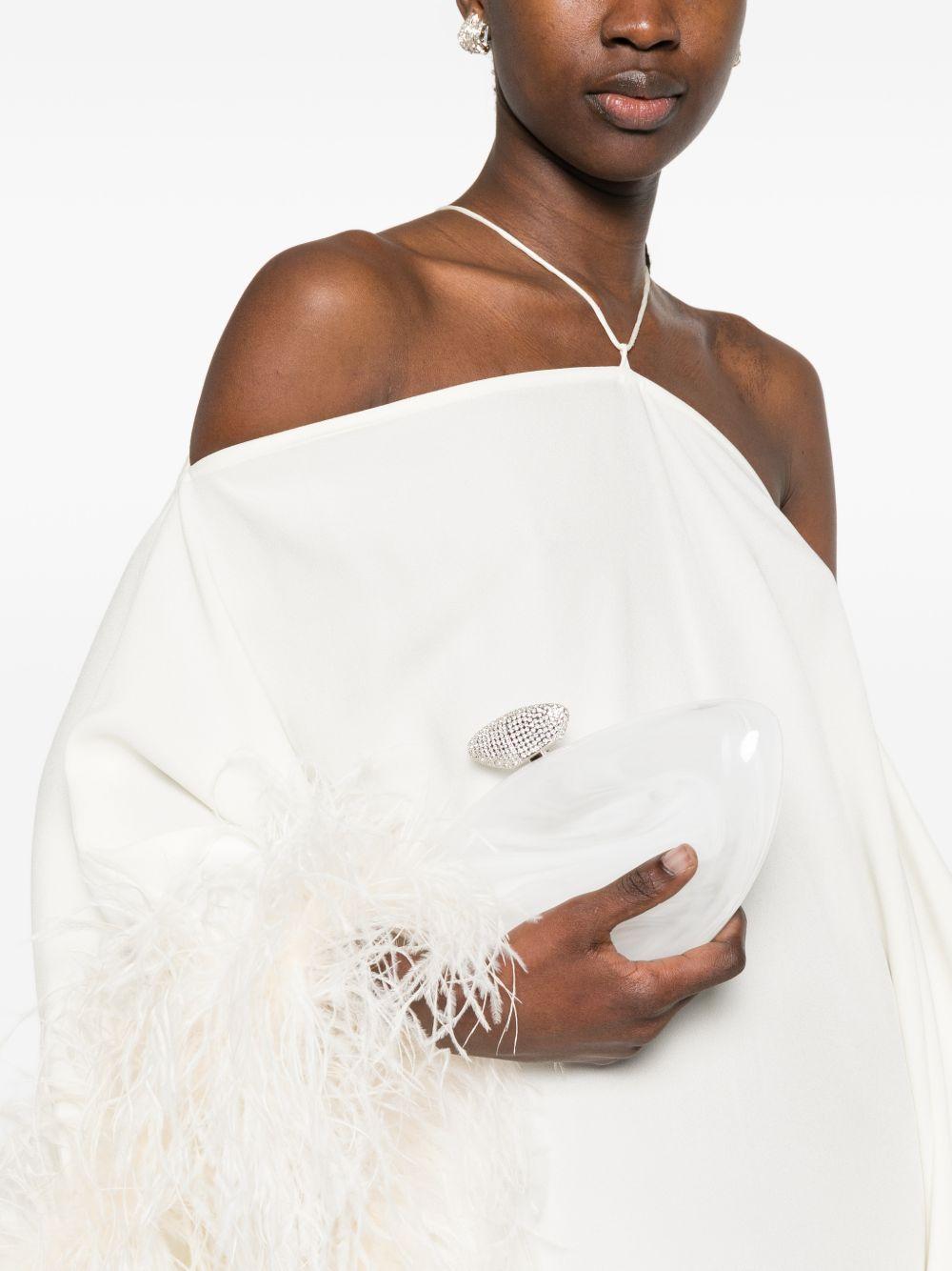 Clutch Armonia in bianco Benedetta Bruzziches - donna 