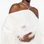 Clutch Armonia in bianco Benedetta Bruzziches - donna 
