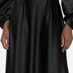 Gonna con trama a rilievo in nero Forte forte - donna 