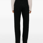Jeans con decorazione in nero Golden goose - donna 