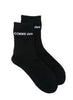 Calzini con dettaglio del logo in nero Comme des garcons homme plus - uomo