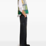Gilet con scollo a V in verde Marni - uomo 