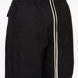 Pantaloni ampi Geth in lana nera 