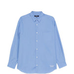 Camicia con logo in azzurro Comme des Garçons Homme - uomo 