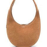 Borsa a spalla soft swipe in beige Coperni - donna 