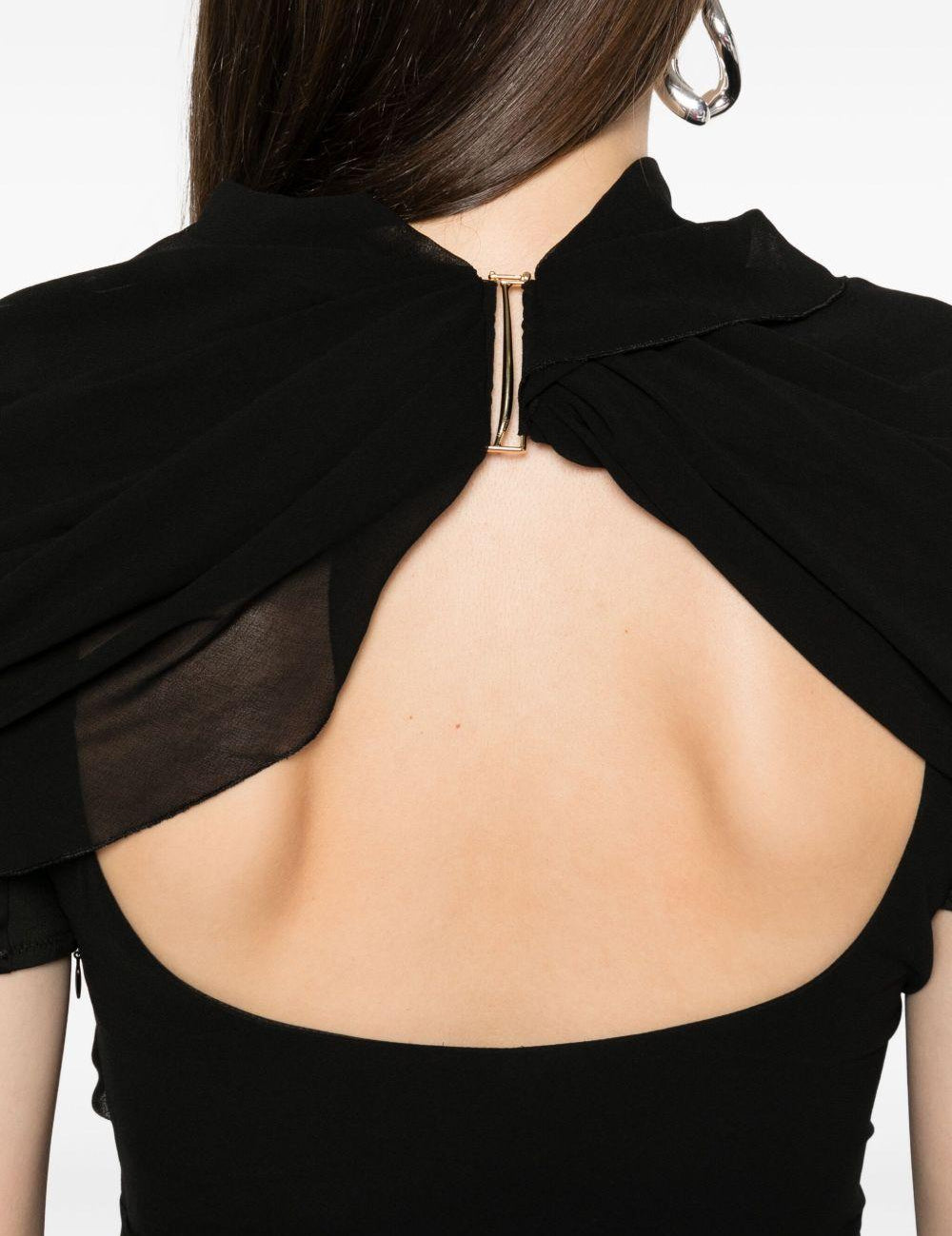 Abito mini la robe castagna in nero Jacquemus - donna 