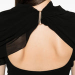 Abito mini la robe castagna in nero Jacquemus - donna 