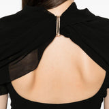Abito mini la robe castagna in nero Jacquemus - donna 