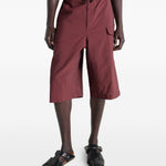 Bermuda con coulisse in borgogna LEMAIRE  - donna 