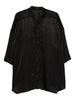 Camicia Jumbo Faun in nero Rick owens - uomo