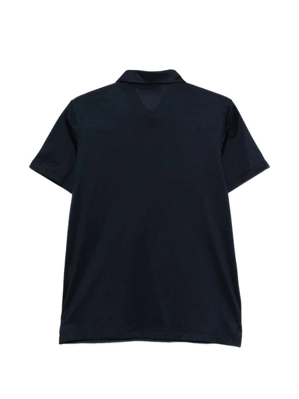 Polo a maniche corte Peter in blu Costumein - uomo 