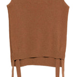 Gilet in maglia in marrone A.P.C. - donna 