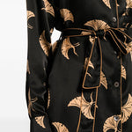 Abito con stampa doralas in nero - donna 