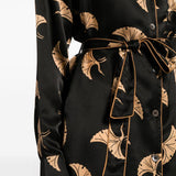 Abito con stampa doralas in nero - donna 
