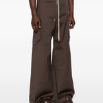 Pantaloni heizer belas in grigio Rick owens - uomo 