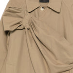 Cappotto con fiocco in beige Simone Rocha - donna 