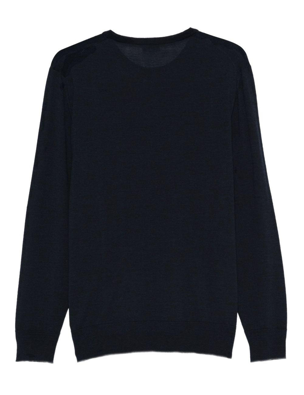 Maglione girocollo in blu Barena venezia - uomo 