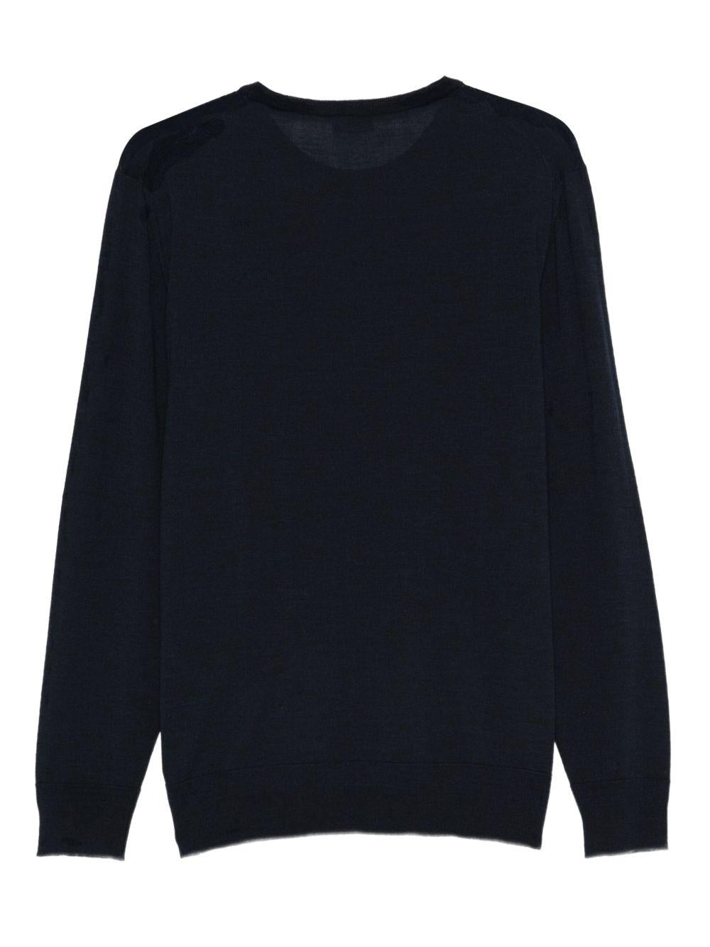 Maglione girocollo in blu Barena venezia - uomo 
