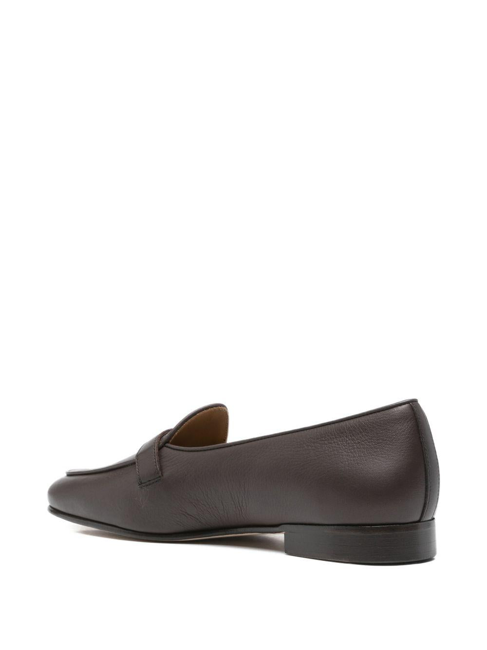 Mocassini como in pelle in marrone Edhèn milano - uomo 