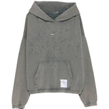 Felpa con cappuccio mothtech in grigio Satisfy - unisex 