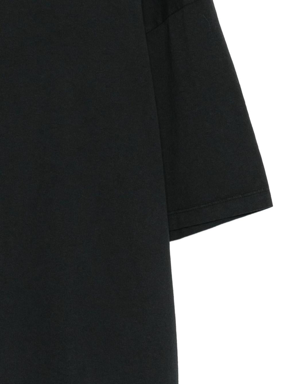 T-shirt a maniche corte in nero Haikure - uomo 