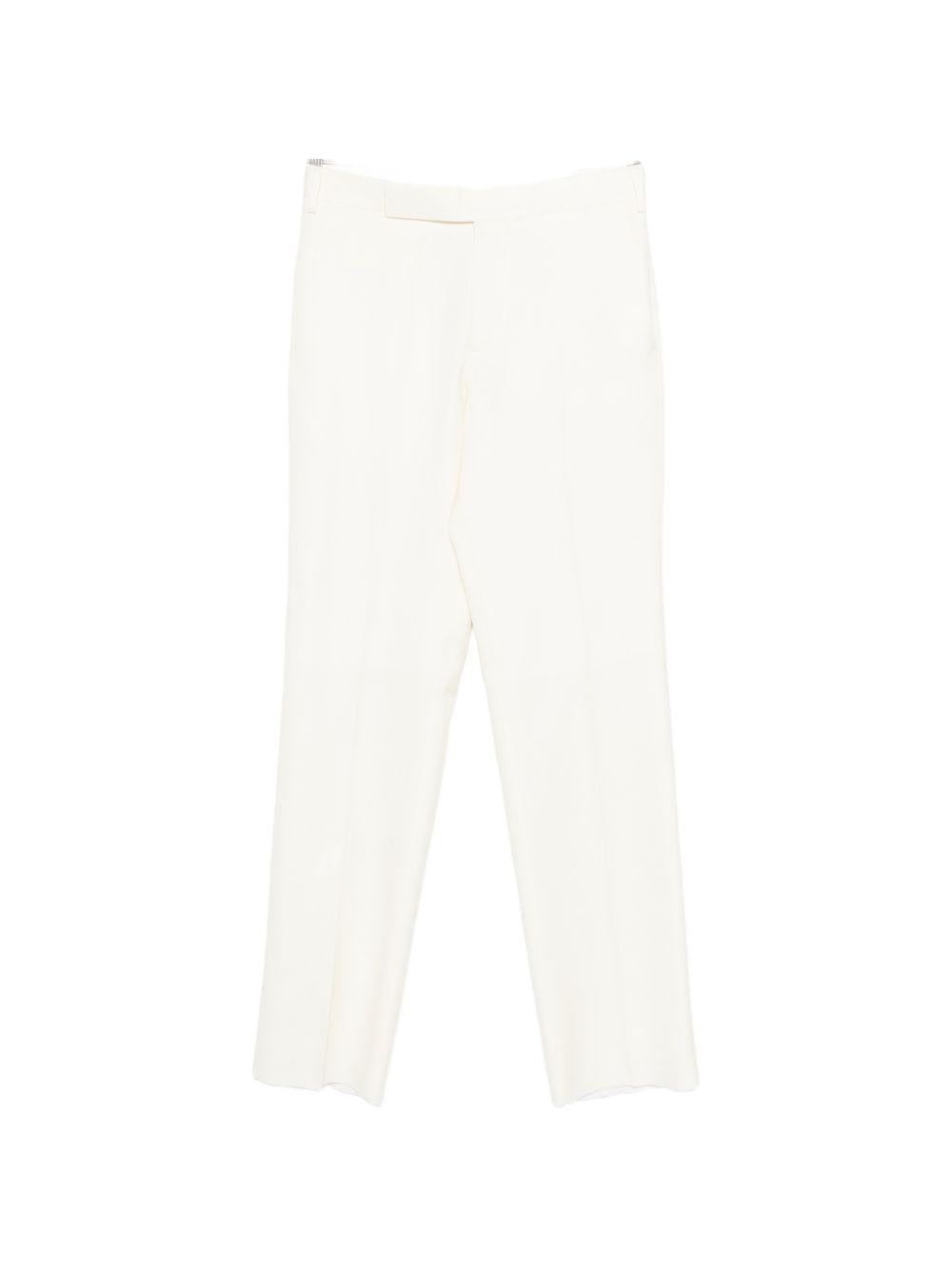 Pantaloni paluk in bianco lardini - uomo 