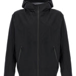 Giacca tecnica Secant con cappuccio in nero 