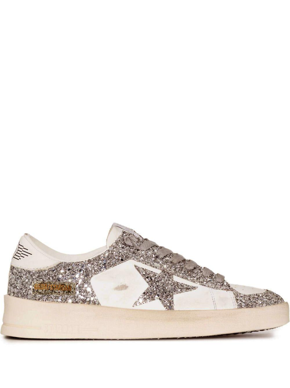 Sneakers con applicazione in bianco Golden goose - donna 