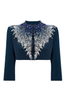 Blazer crop dexy in blu Jenny packham - donna