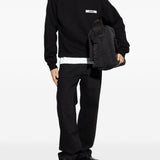 Felpa Le Hoodie Gros Grain in nero 