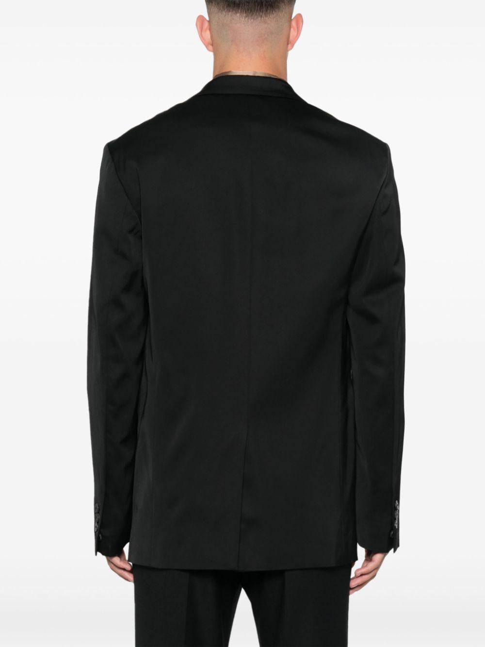 Giacca monopetto bram in nero Dries Van Noten - uomo 